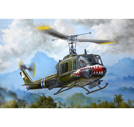 Trumpeter UH-1B Huey Gunship Scale Model Kit