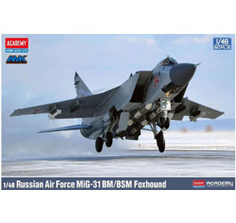 Academy Russian MiG-31'Foxhound' Scale Model Kit
