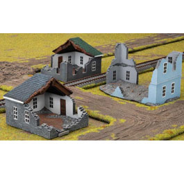 Battlefront Ruins: Buildings Gaming Terrain