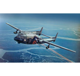 Italeri C-119K 'Stinger' Gunship Scale Plastic Model Kit