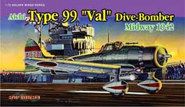 Cyber Hobby Aichi D3A Type 99 'Val' Battle of Midway Scale Model Kit