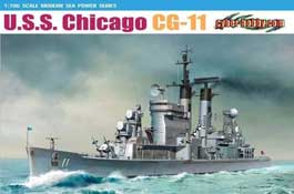 Dragon USS Chicago 1/700 Scale Model Kit