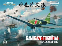 Eduard Kamikaze Tokkotai A6M5 & A6M2K Scale Model Kits