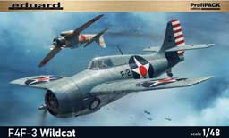Eduard F4F-3 Wildcat 'Profi-Pack' Scale Model Kit