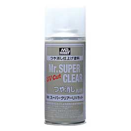 Mr Super Clear Flat UV Cut Spray Can