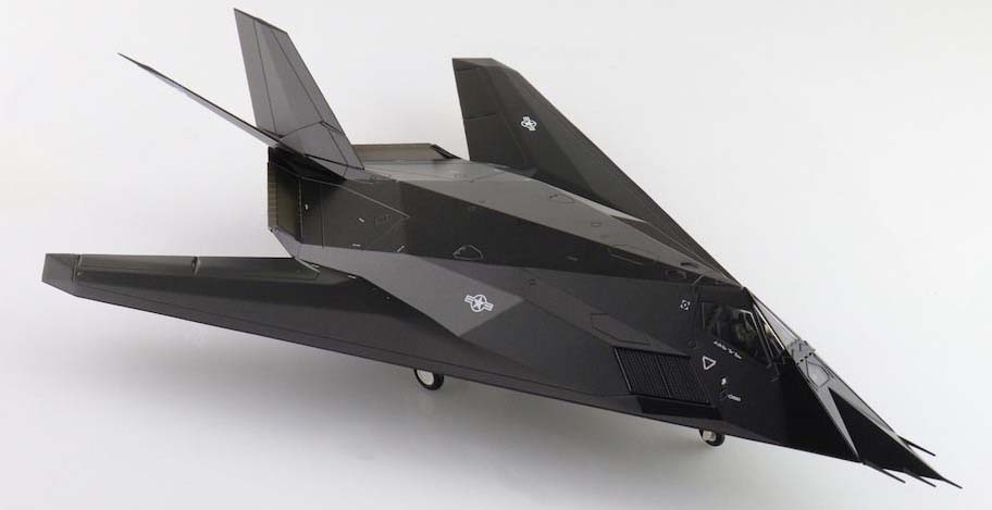 Hobby Master F-117A Nighthawk with Extras Scale Diecast Model