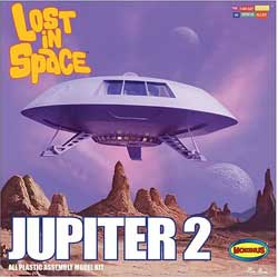 Moebius TV 'Lost in Space' Jupiter 2 Scale Model Kit