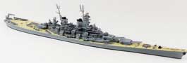 Neptun Battleship Wisconsin with Special Painting Scale Model