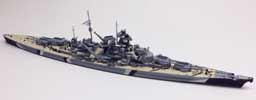 Neptun German Battleship Bismarck Camouflaged & Painted Deck