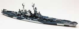 Neptun USS North Carolina Camouflaged Scale Model Ship