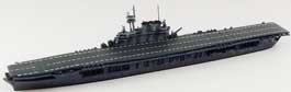 Neptun T1313 US Aircraft Carrier Hornet Camouflaged 1942 1/1250 Scale Model Ship