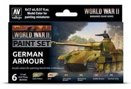 Vallejo WWII German Armor Paint Set