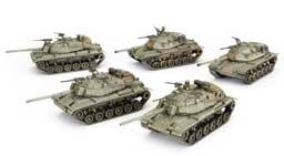 Team Yankee Magach 6 Platoon Gaming Miniatures