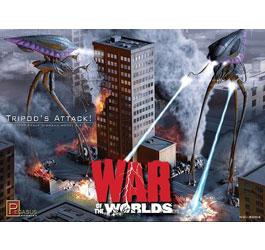 2005 War of the Worlds 'Tripods Attack' 1/350 Scale Plastic Model Kit