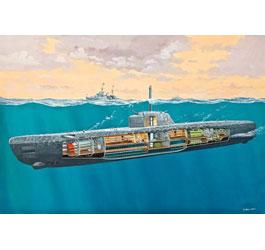 Revell German Type XXI U-Boat with Interior Scale Model Kit
