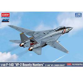 Academy's Big F-14D 'Bounty Hunters' Scale Model Kit