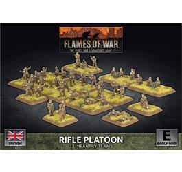 Flames of War BEF Rifle Platoon Gaming Miniatures