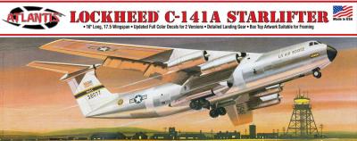Atlantis Lockheed C-141A Starlifter Scale Model Kit