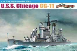 Dragon USS Chicago 1/700 Scale Model Kit
