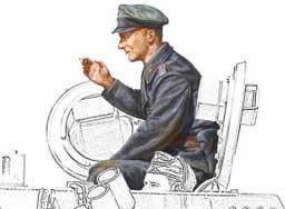 Das Werk WWII German Tank Commander 1/16 Scale Figure