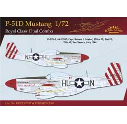 Eduard P-51D Mustang 1/72 Scale 'Royal Class'