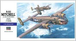 Hasegawa B-25J Scale Plastic Model Kit