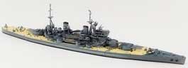 Neptun Battleship Howe with Special Painting Scale Model Ship