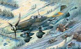 Trumpeter's Big Ju-87G-2 'Stuka' Scale Plastic Model Kit