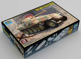 Trumpeter Sd.Kfz. 251/22D Halftrack 1/16 Scale Model Kit